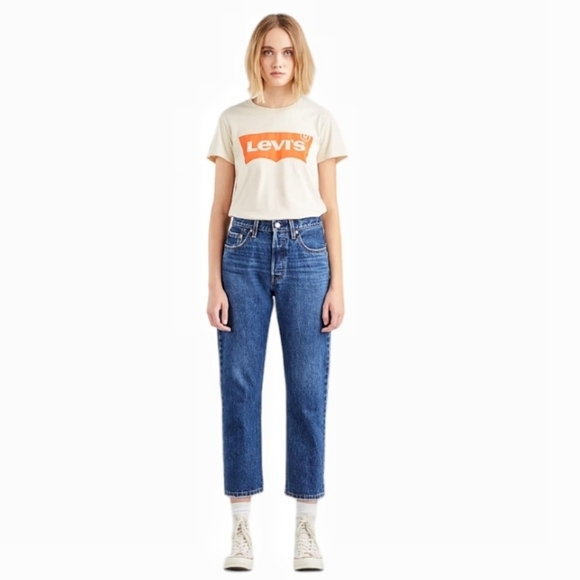 Levi's - High Rise Slim Jeans - Picture 1 of 13